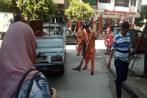 نظافة شارع مشتهر