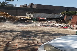 رفع القمامة من شوارع الشرابيه القديمة