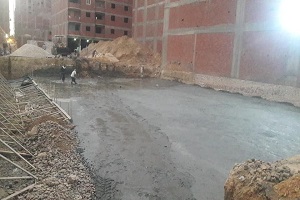 إيقاف أعمال بناء مخالف بحي المعصره