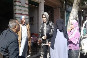 تفعيل دور المرأة في كافة المجالات التنفيذية والخدمية 