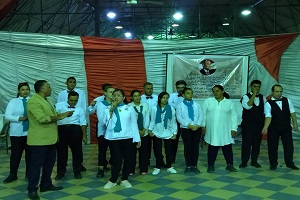 الفنون الشعبية تحيي ذكرى ٣٠ يونيو بمركز شباب روض الفرج 