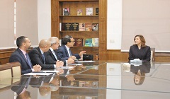 وزيرة الثقافة تلتقي مجلس إدارة اتحاد الناشرين المصريين لبحث سبل التعاون