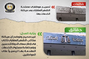 حقيقة تسريح موظفي الشهر العقاري بعد ميكنة الخدمات به