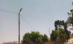 رفع كفاءة مستوى الإنارة بنطاق الحي