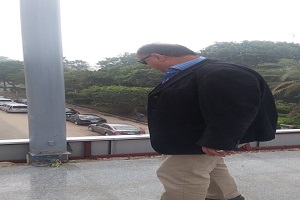 حي دار السلام بالقاهرة ينتهي من إنشاء كوبري مشاة على كورنيش النيل