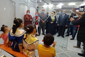 محافظ القاهرة في زيارة لدار السندس لرعاية الأيتام بمدينة نصر