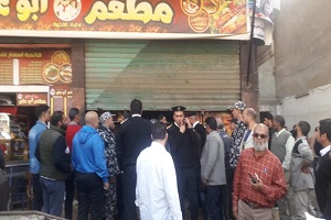 حملة لغلق وتشميع المحلات المخالفة