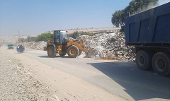 تكثيف حملات النظافة والتجميل بنطاق الحي 