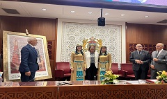 السلام" رسالة الفن المصري للعالم من البرلمان المغربي "