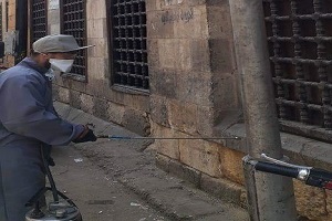 متابعة الإجراءات الوقائية ضد فيروس كورونا 