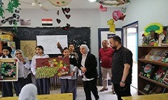 وكيلة المديرية تتفقد مدارس إدارة منشأة ناصر التعليمية لمتابعة سير العملية التعليمية
