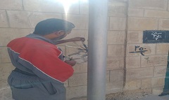 رفع كفاءة مستوى الإنارة بنطاق الحي