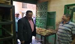 نائب الشمالية يتفقد عدد من المخابز بنطاق الحي