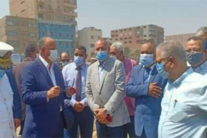 جولة تفقدية لمحافظ القاهرة بحى المطرية