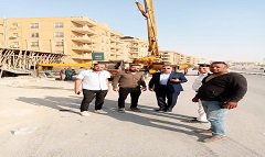 حملة لإيقاف أعمال بناء مخالف بزهراء المعادي