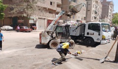 حملة للارتقاء بمنظومة النظافة والقضاء على تجمعات القمامة