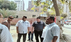 رفع كفاءة ميدان الحدائق بنطاق الحى