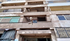 رفع كفاءة الإنارة وصيانة الكشافات المعطلة بالحي