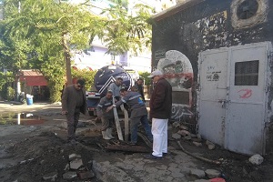  أعمال إصلاح كسر ماسورة 