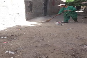حملة للنظافة بحي الشرابيه