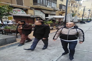 أعمال نظافة بكلوت بك ومنطقة تطوير الألفي