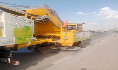 رفع كفاءة منظومة النظافة ببعض المناطق بالحي