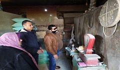 حملات لضبط الأسواق والرقابة عليها بالحي