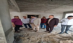 تفقد أعمال إنشاء المبنى الإداري لحى الشرابية  