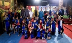 شباب عين الصيرة يجتازون اختبارات حزام الكونغ فو 