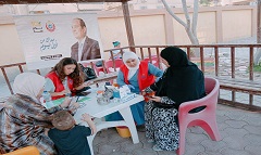 مركز شباب نور المقطم يشهد إقبالاً على مبادرة ١٠٠ يوم صحة