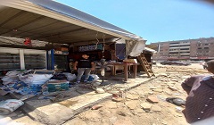 رئيس الحي يتفقد أعمال تطوير شارع الجزائر