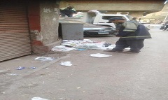 حملات لرفع كفاءة منظومة النظافة بالحي