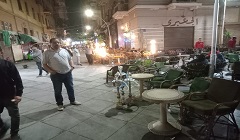 حملة على المقاهي بنطاق الحي