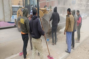 المقطم يقوم بحملة لتطوير وتجميل الهضبة الوسطى