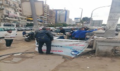 تكثيف الجهود اليومية المبذولة للتصدي لكافة أنواع المخالفات 