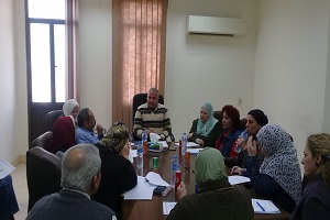 إجتماع السيد اللواء المهندس / خميس ابوالفضل بأعضاء لجنة حماية الطفل‎