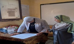 مديرة مديرية تعليم القاهرة تجري زيارة مفاجئة بإدارة السلام لمتابعة العملية التعليمية