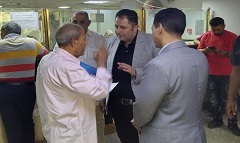 متابعة كافة الطلبات المقدمة من المواطنين وانجازها 