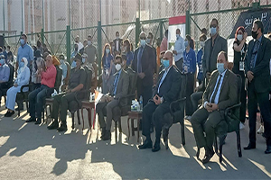وزير الشباب والرياضة ومحافظ القاهرة يشهدان إحتفالية ثورة 30 يونية بحى الأسمرات