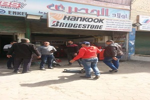 رفع بعض الاشغالات بحي غرب مدينة نصر