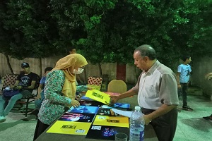 مركز شباب الفسطاط يقيم مشروع دوري المكتبات