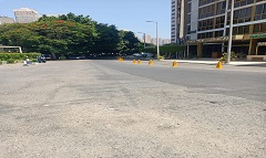 حملة لرفع الاشغالات بميدان حسين صدقي 