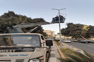 رفع كفاءة الإنارة في نطاق الحي