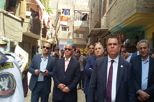 محافظة القاهرة تبدأ في إزالة منطقة الحكر القديم بحي الشرابية