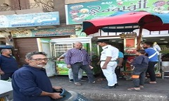 حملة لرفع الاشغالات بنطاق الحي