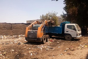 حملات نظافه ورفع المخالفات بالحي