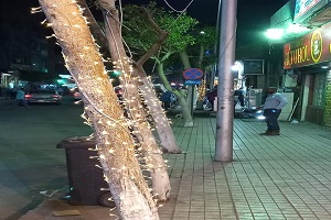 تركيب لمبات تجميلية بشارع محمد فريد