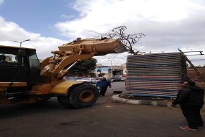 حملة لرفع الإشغالات 