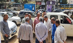 تفقد شركة المياه لمتابعة مايتم من اعمال 