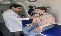 انطلاق القوافل الطبية للتأمين الطبي للمنتدى الحضري العالمي